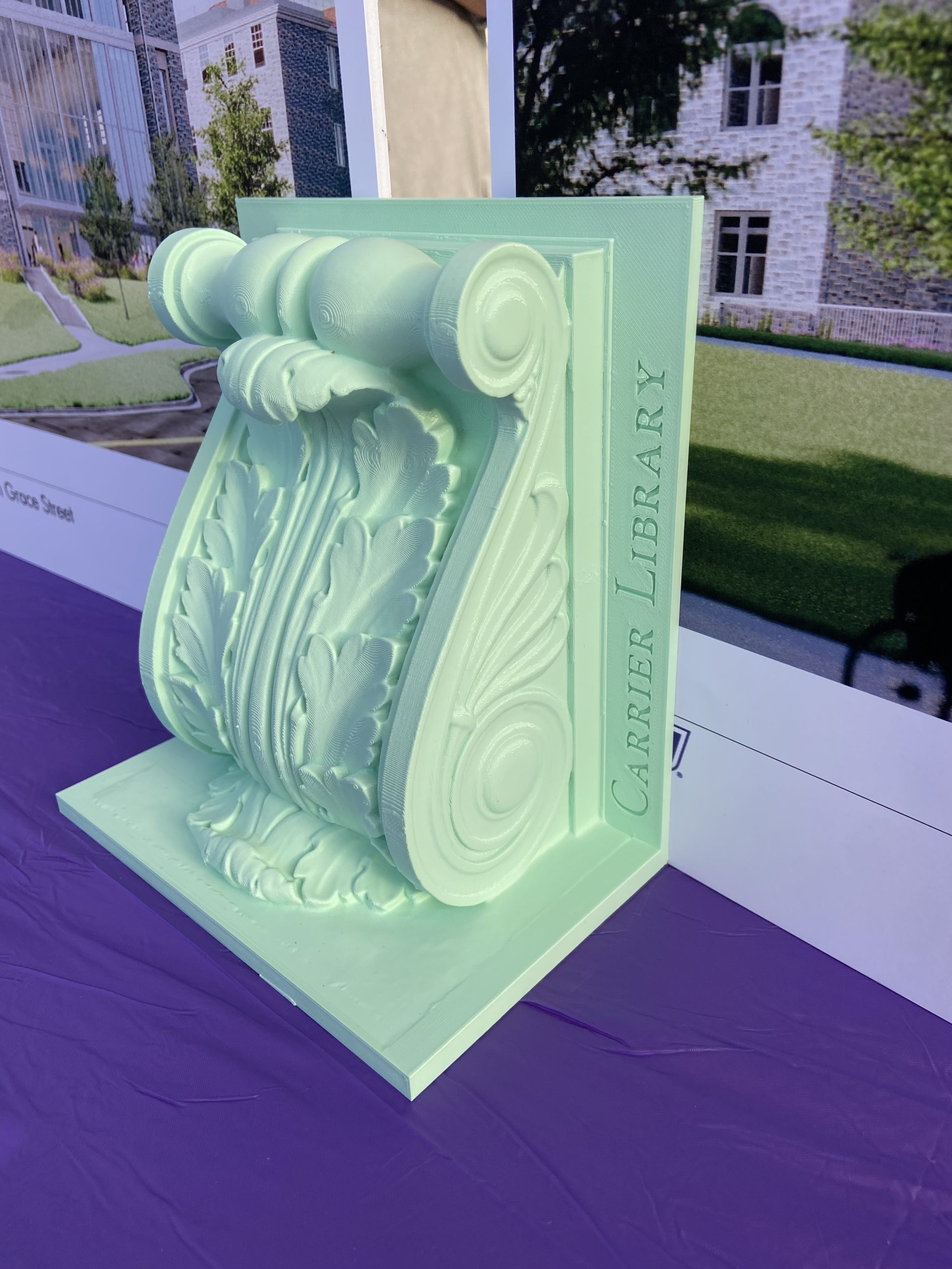 Connecting the Past and the Future of Carrier Library with 3D