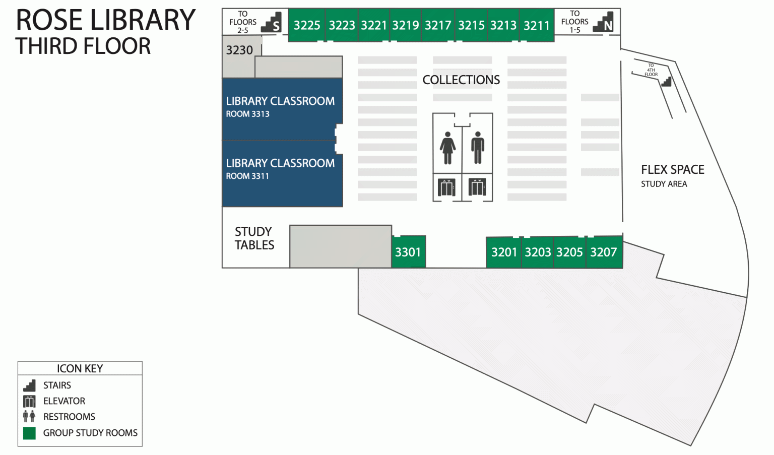 Rose Library Floor Plans JMU Libraries