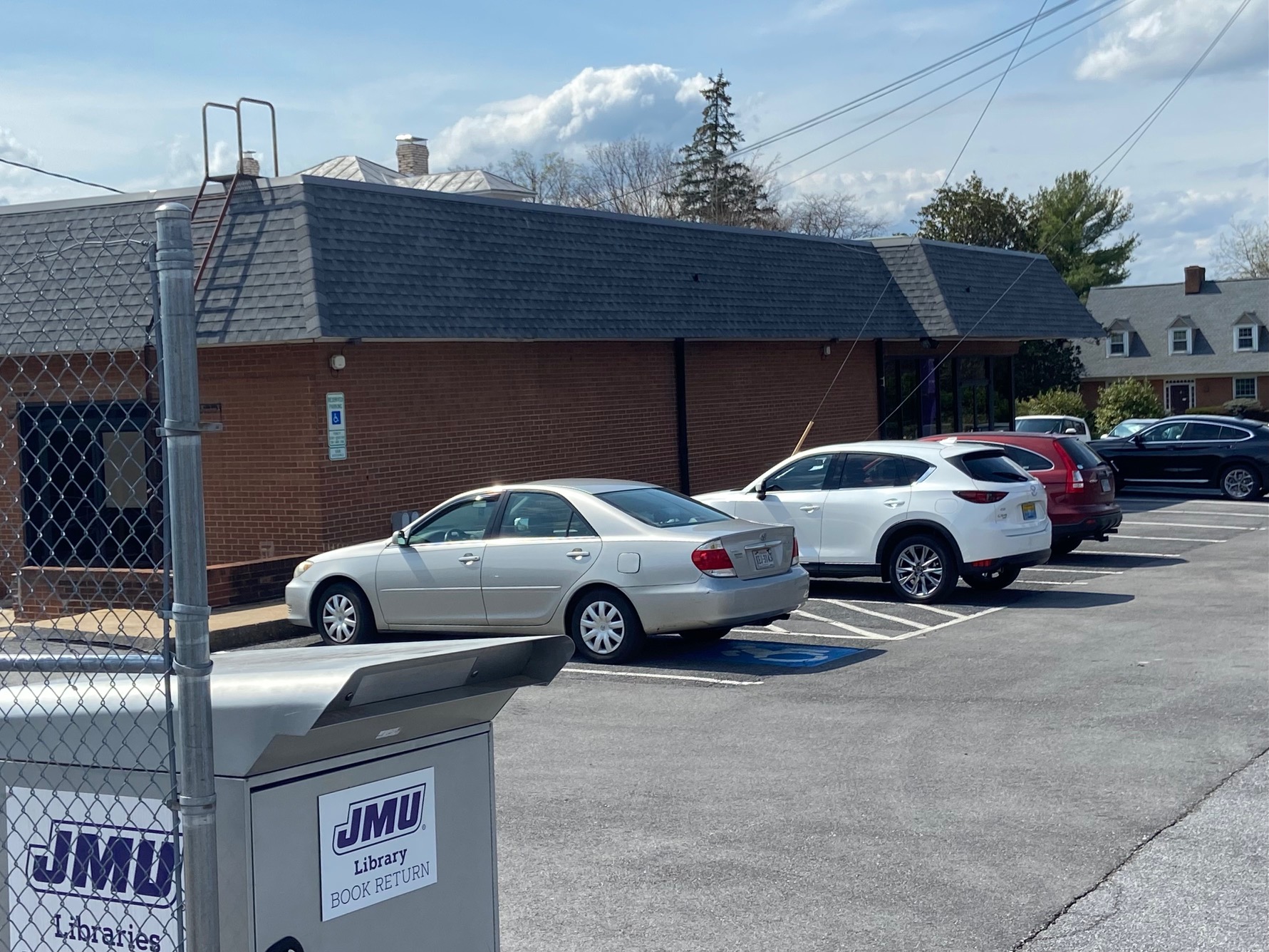 New Book Drop Location JMU Libraries